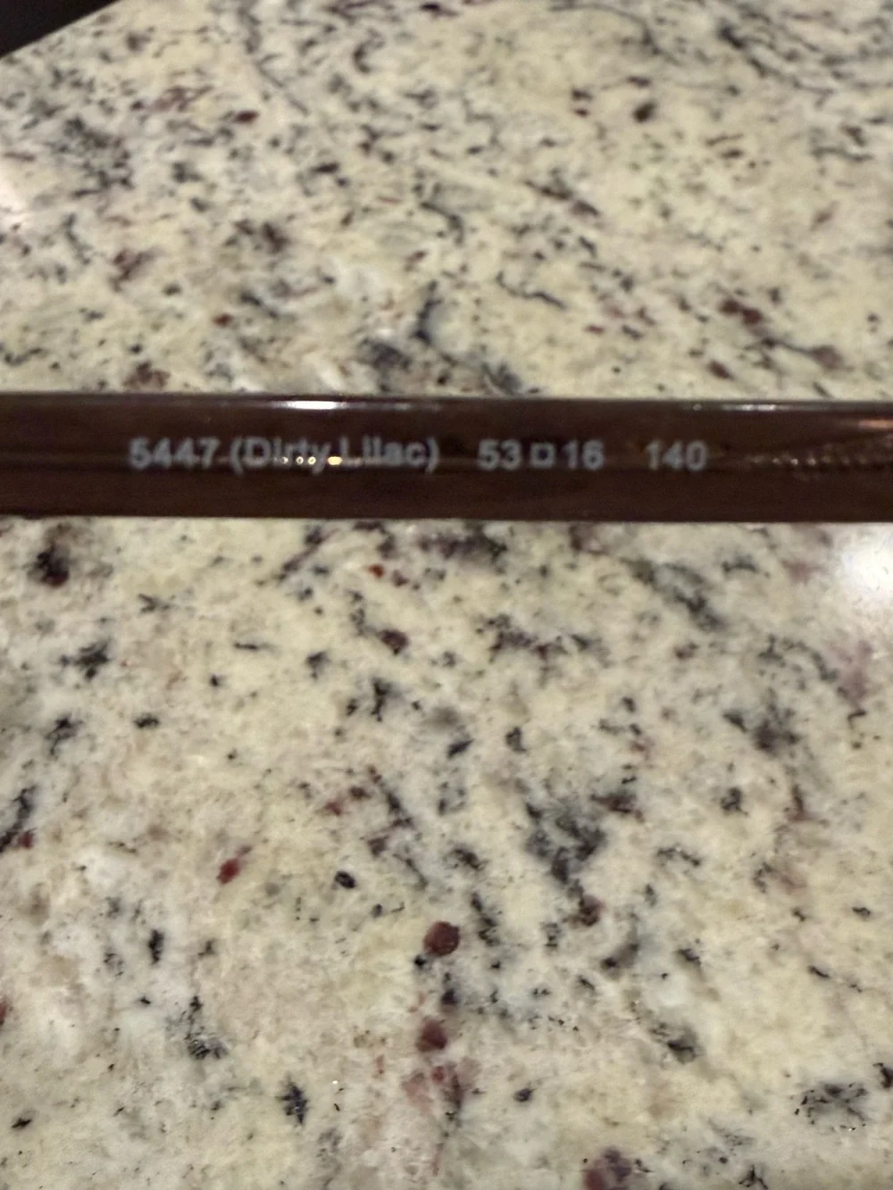 Rectangular Translucent Brown Eyeglass Frames